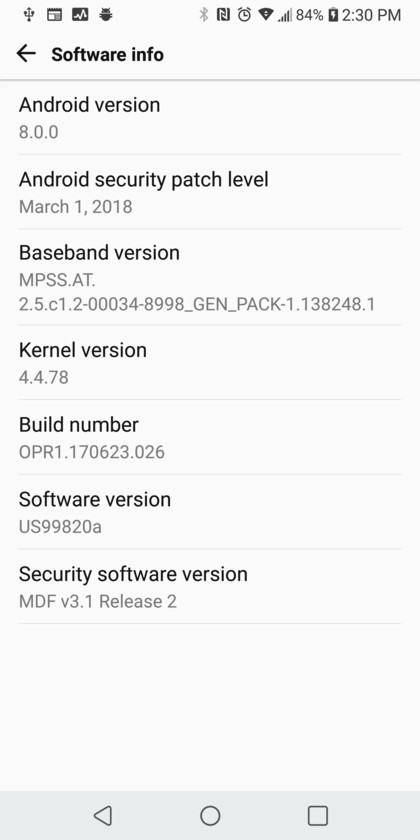 Downloading A New Os For Android On Lg V30