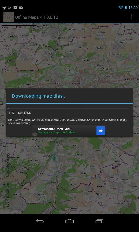 Offline google maps